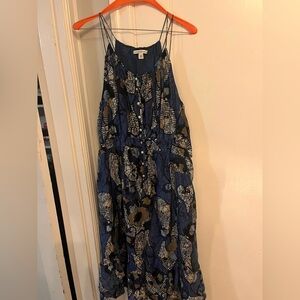 Blue and white Banana Republic dress size 14